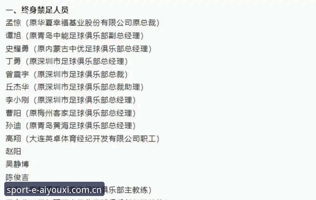 爱游戏赛程查询攻略 足协第三批禁足名单 vs 前两批:处罚力度与范围全面对比